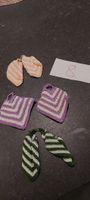 Puppenkochherd Topflappen neu hand gemacht 3Paar 
