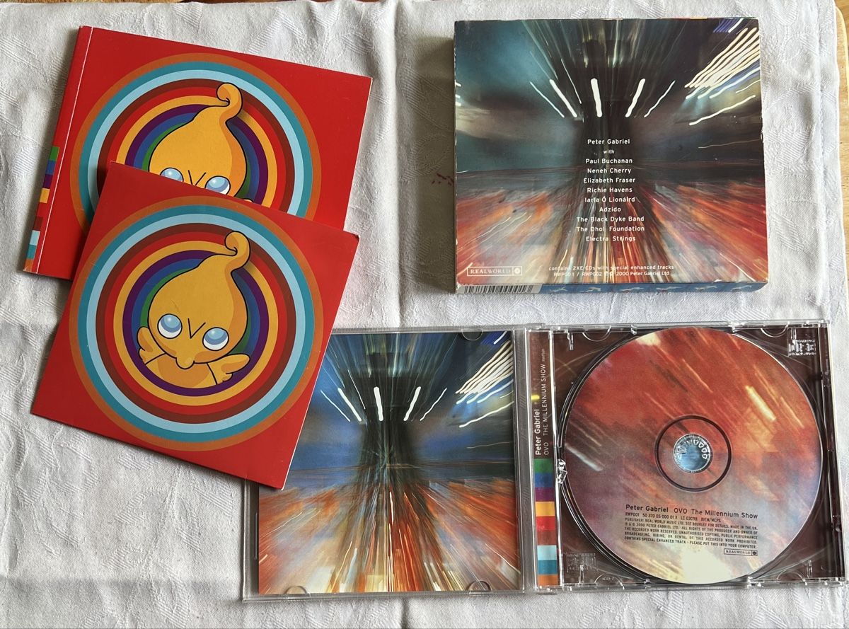 CD: Peter Gabriel OVO The Millennium Show – Usato da Dino venduto da ani_ypr9 1
