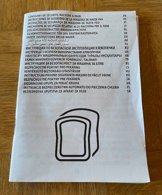 Tefal Elettrodomestici da cucina: Brotbackofen TEFAL PF2101CH – Nuovo (secondo la descrizione) da Lyss venduto da CasatiVola 4