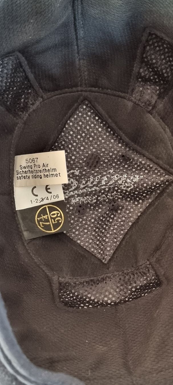 Caschi: Reithelm Swing Pro Air 7 1/4 - 59 – Usato da Widnau venduto da ani-124 6