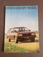 Peugeot 305 – 2 originale Autokataloge / Verkaufsbroschüren