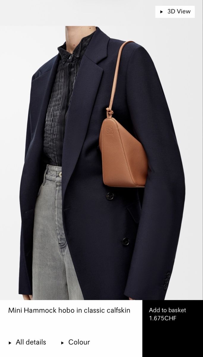 Loewe Sacs femmes: Loewe Mini Hammock hobo bag – Neuf (Voir description) à Nyon par dasha107 9