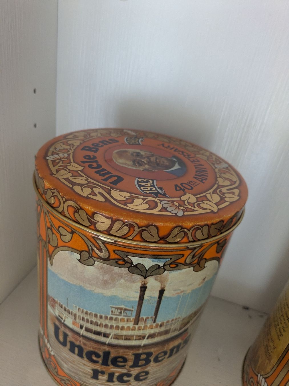 Tutte le decorazioni: Uncle Bens Vintage Blechdose 1983 Sammler – Usato da Frauenfeld venduto da mel_2gqy 2