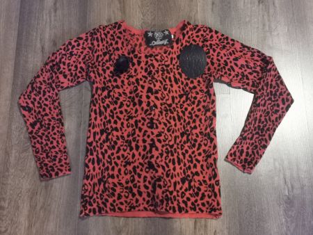 Collectif Jäckchen Leo rot *NEU* XS Leopard