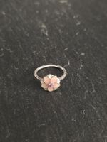 Pandora Ring Blume Emaille Silber 925 