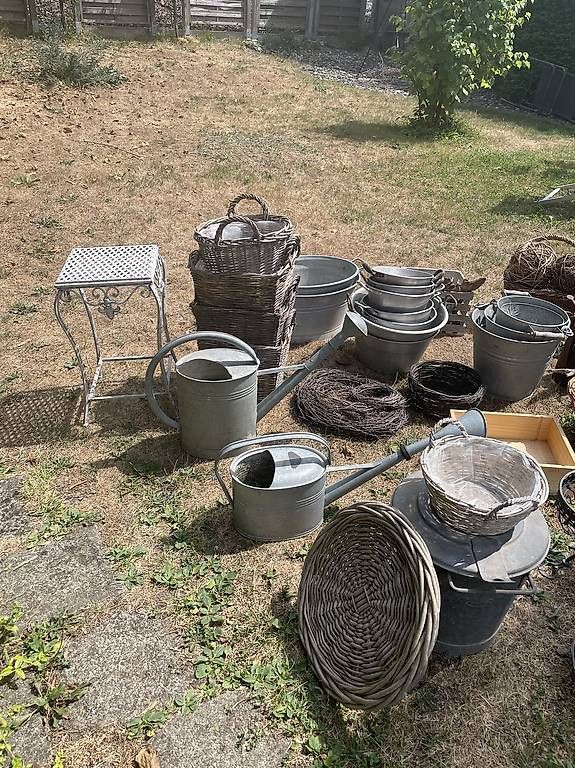 Alle Dekorationen: Gartendeko Zink und Korbwaren – Gebraucht aus Aarau Rohr von susa_ 4