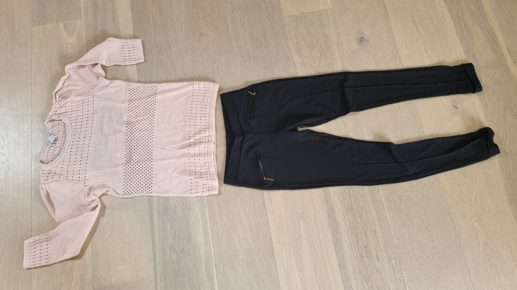 Kleiderpakete & -sets: Paket: schöne Stoffhose +passender Strickpullover - Gr. 164 – Gebraucht aus Neftenbach von DanielaS01020304