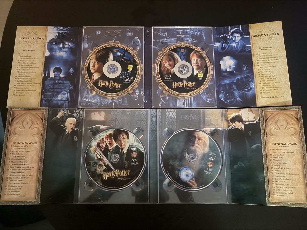 Tutti i DVDs: Harry Potter DVD Box Set 7 Filme gute Sammlung – Usato da Lausen venduto da EisAmStiel94 3