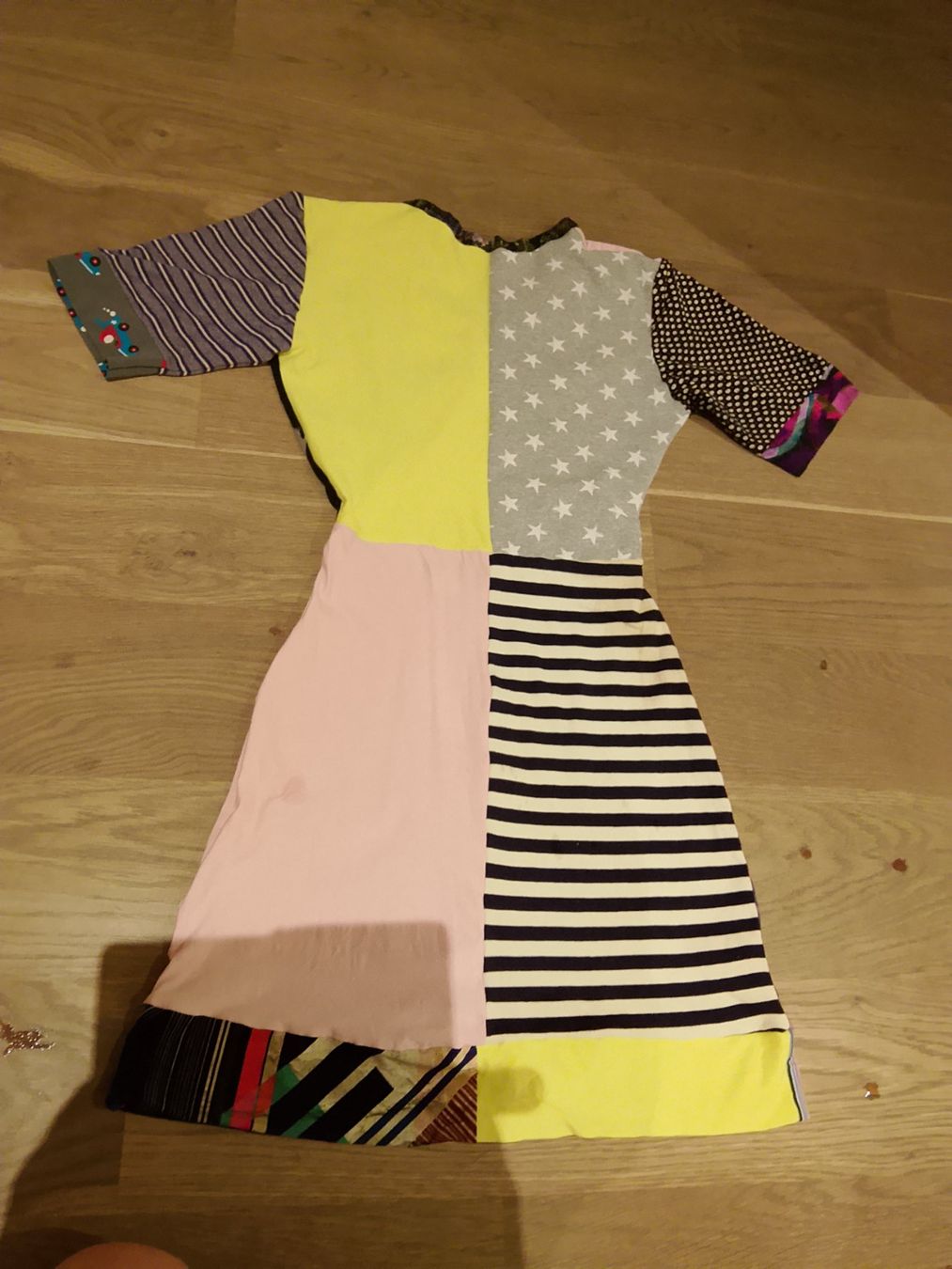 Vestiti: Patchwork Kleid kurzarm Damen Grösse S/M – Nuovo (secondo la descrizione) da Bellikon venduto da MellonCollieMitTwint 1