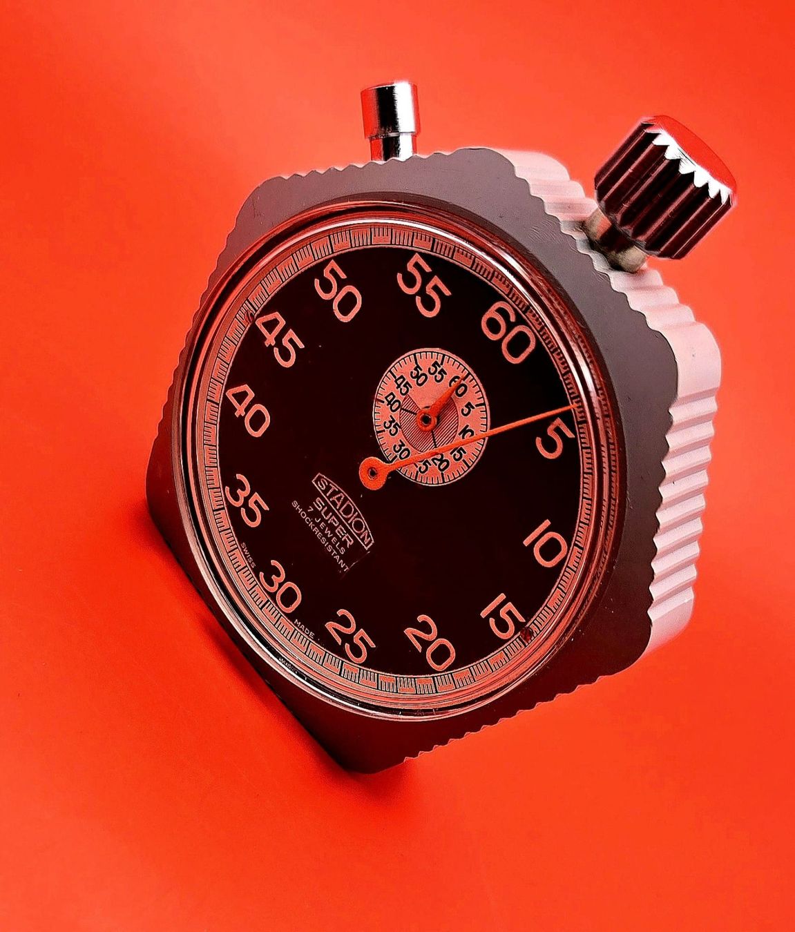 Tag Heuer Orologi: STADION SUPER 7 JEWELS  SCHOCKRESISTANT MULTI-PURPOSE STOPW – Usato da Neftenbach venduto da Taschen-Uhren 1