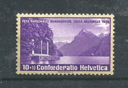 Tutti i francobolli: 1938  Pro Patria – Usato da Trübbach venduto da Sammer51