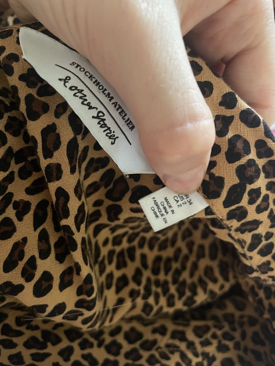 Other Stories Blusen: Blouse & Other Stories leopard print gr.S – Gebraucht aus Luzern von ver_q2pg 4