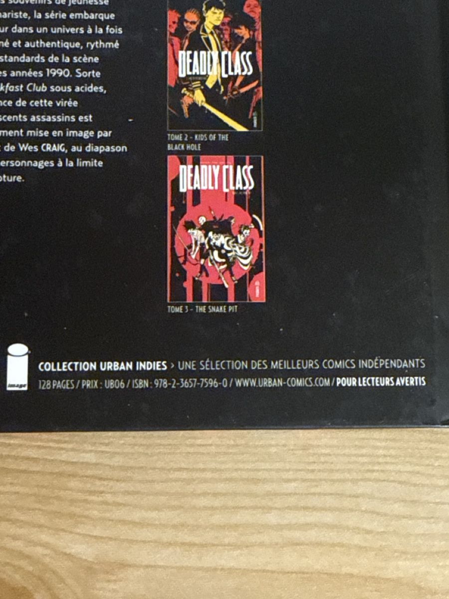 Fumetti: Deadly Class Comic, Band 3,Rick Remender! – Usato da Grenchen venduto da NorHas 2