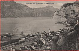 FLÜELEN mit Urnersee u. Axenstrasse