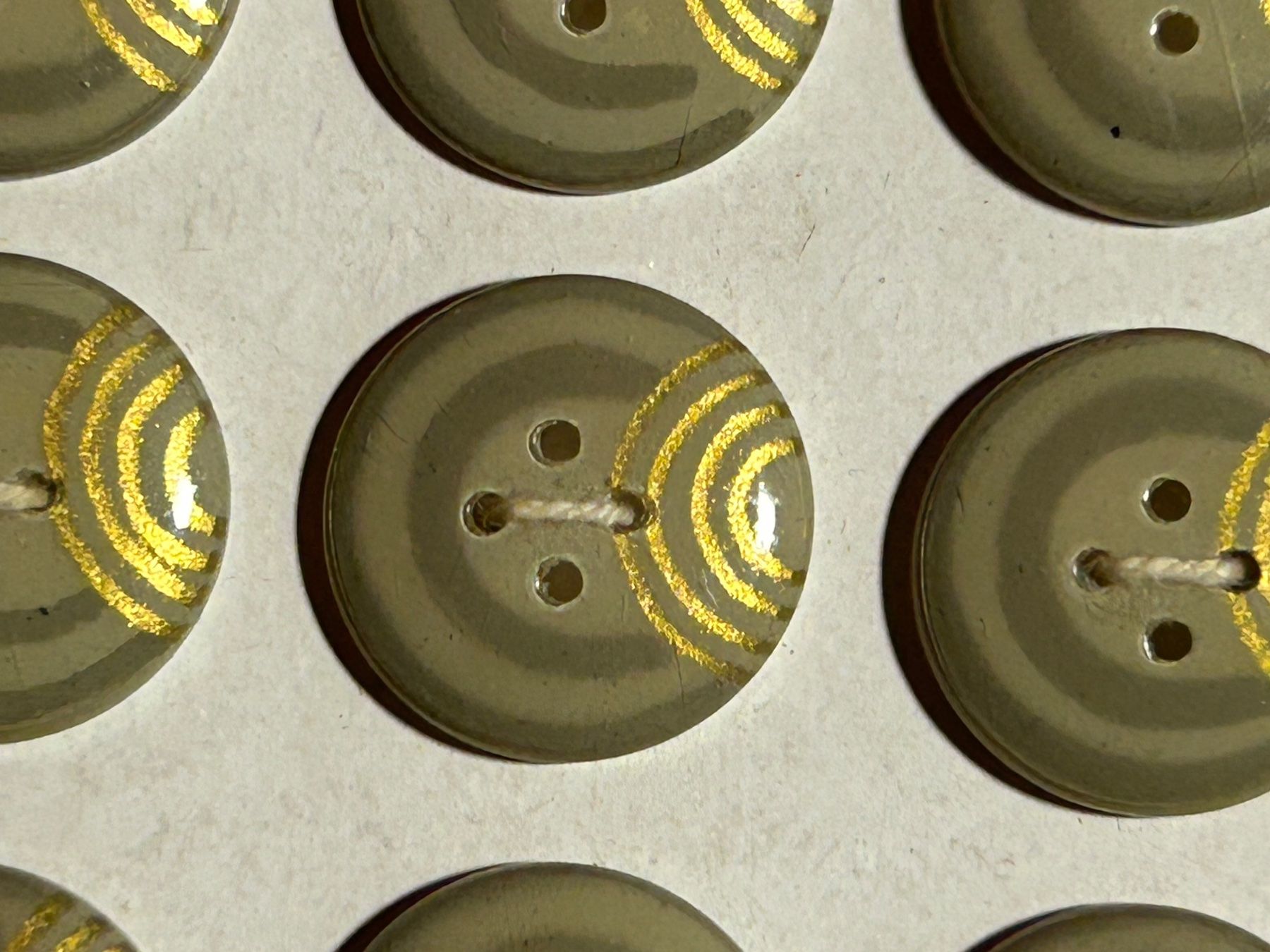 Bottoni: Attraktive Knöpfe aus Zelluloid – Nuovo (secondo la descrizione) da Pfeffingen venduto da Alusru70 1