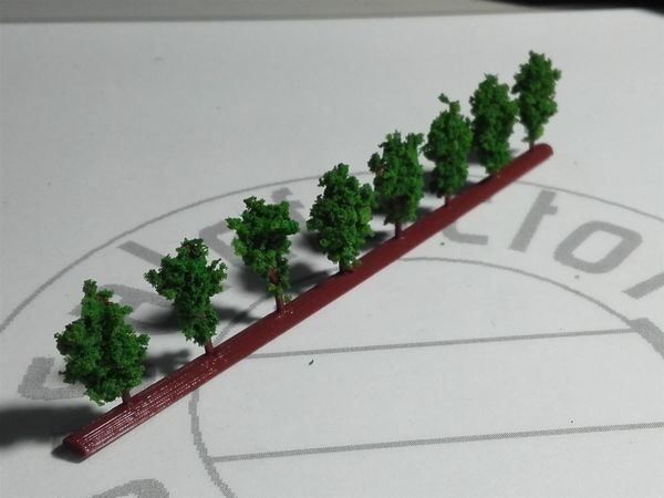 Modellini di ferrovie: Mini-Bausatz 8 Weinreben, Spur H0 – Nuovo e nell'imballaggio originale da Luzern venduto da Salefactory 3