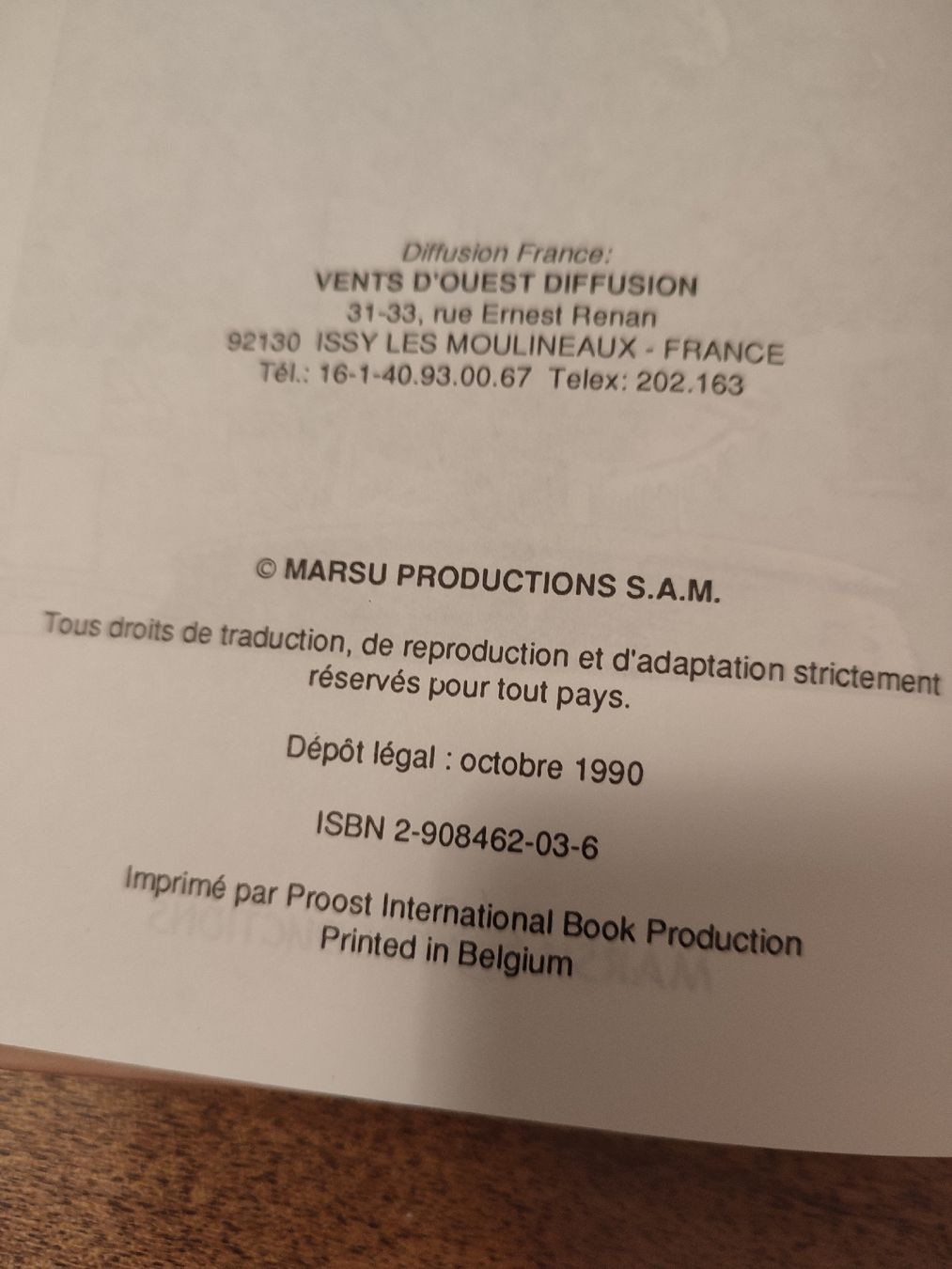 Fumetti: Marsupilami T5 EO BE  – Usato da Bougy-Villars venduto da Vogue 1