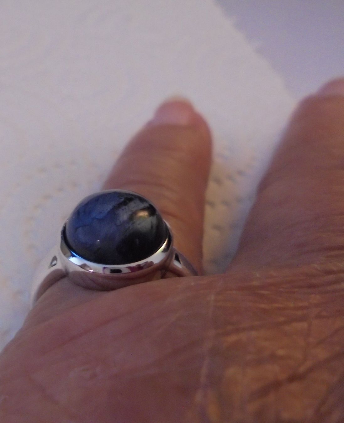Anelli: Echtschmuck: Pietersit-Silberring 16/50 – Nuovo (secondo la descrizione) da Zuchwil venduto da maumauchi 6