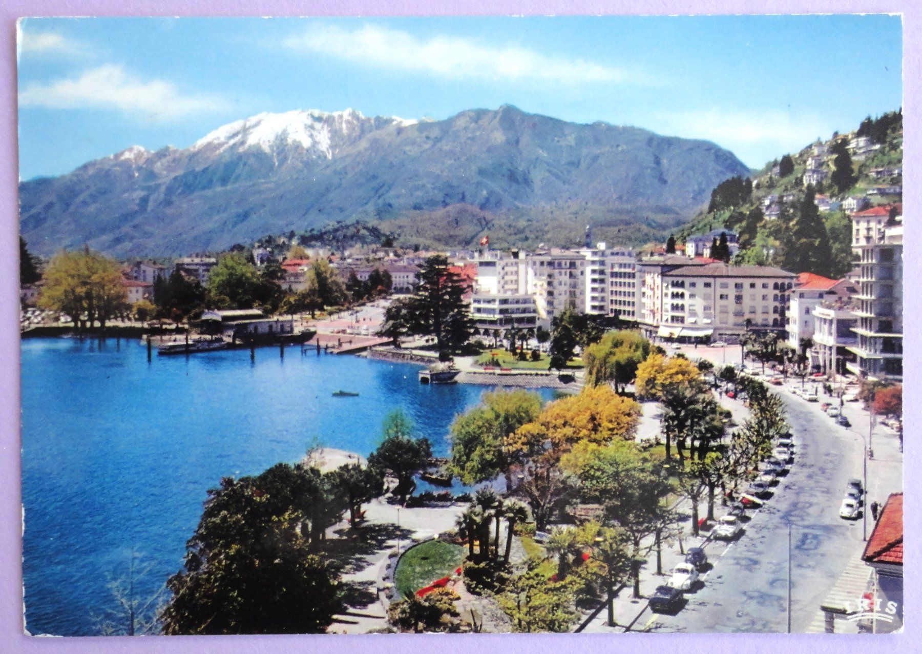 Cartoline postali: Locarno - Il quai – Usato da Fétigny venduto da Billy2miny