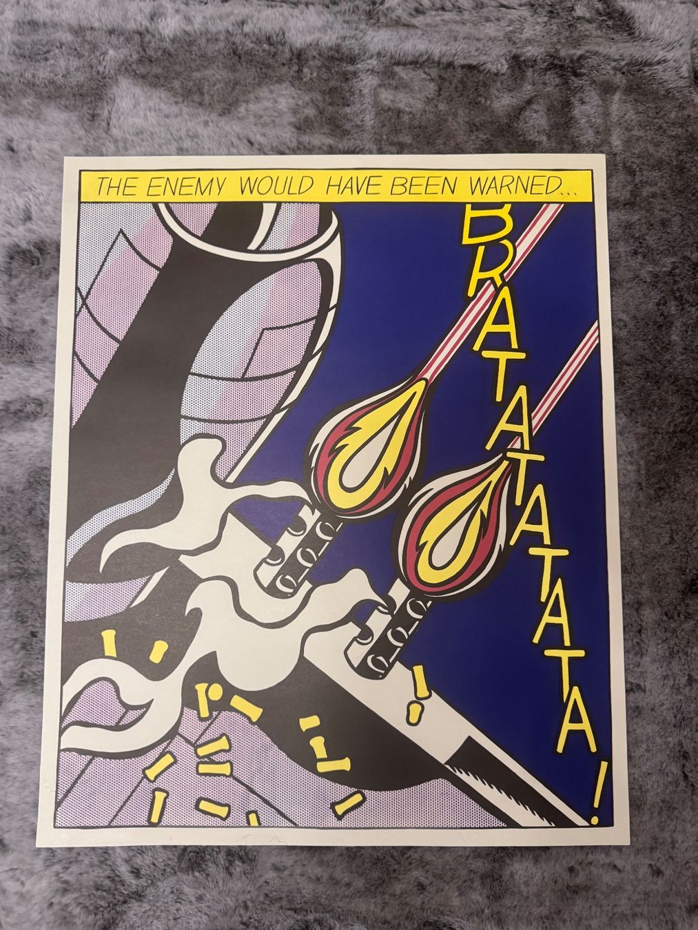Gemälde: Roy Lichtenstein - Triptychon 1997 – Gebraucht aus meggen von saleroliver