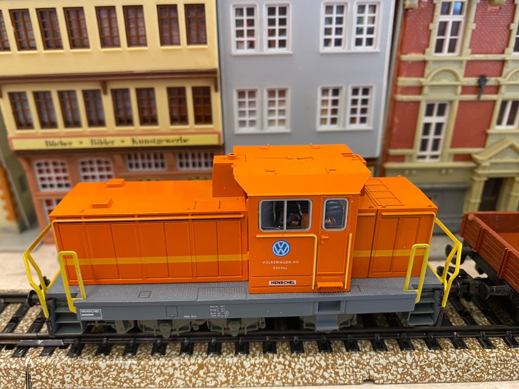 Märklin Modellini di ferrovie: Märklin VW Henschel Bauzug – Usato da Lupsingen venduto da New-Haven 1