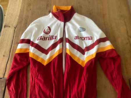 Kultige AS ROMA Trainerjacke, Original Ennerre, 90-er Jahre