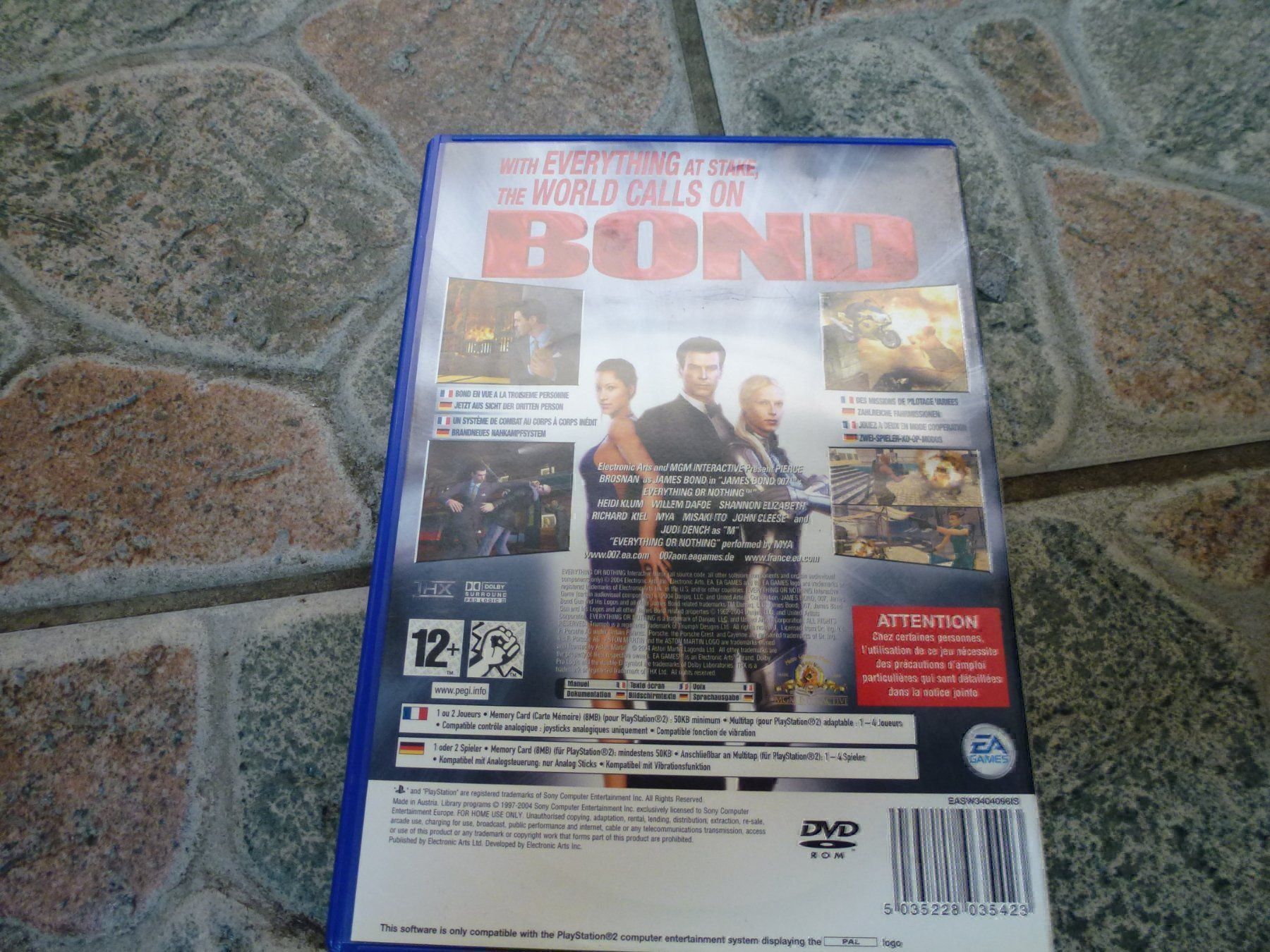 Sony Giochi: James Bond 007 Everything or Nothing PS2 – Usato da Olten venduto da Disc-Ausverkauf 2