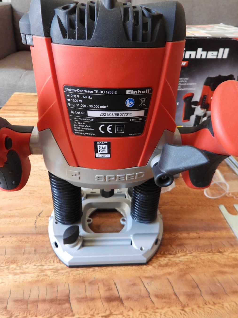 Einhell Tutti gli attrezzi: Einhell Expert Oberfräse wie neu – Usato da Tavannes venduto da jimananas 2