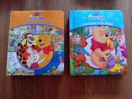 2 Disney Winnie Puuh Such-Bücher gebraucht guter Zustand