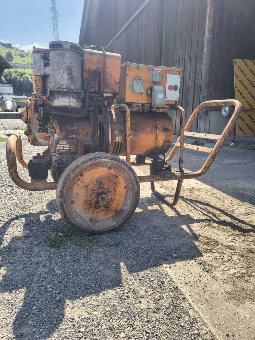 Stromgeneratoren: Dieselgenerator Hatz 9 Ps – Gebraucht aus Brunnen von sil_5w7m 7