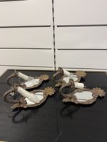 Lot de 4 anciennes appliques murales à ne pas manquer!