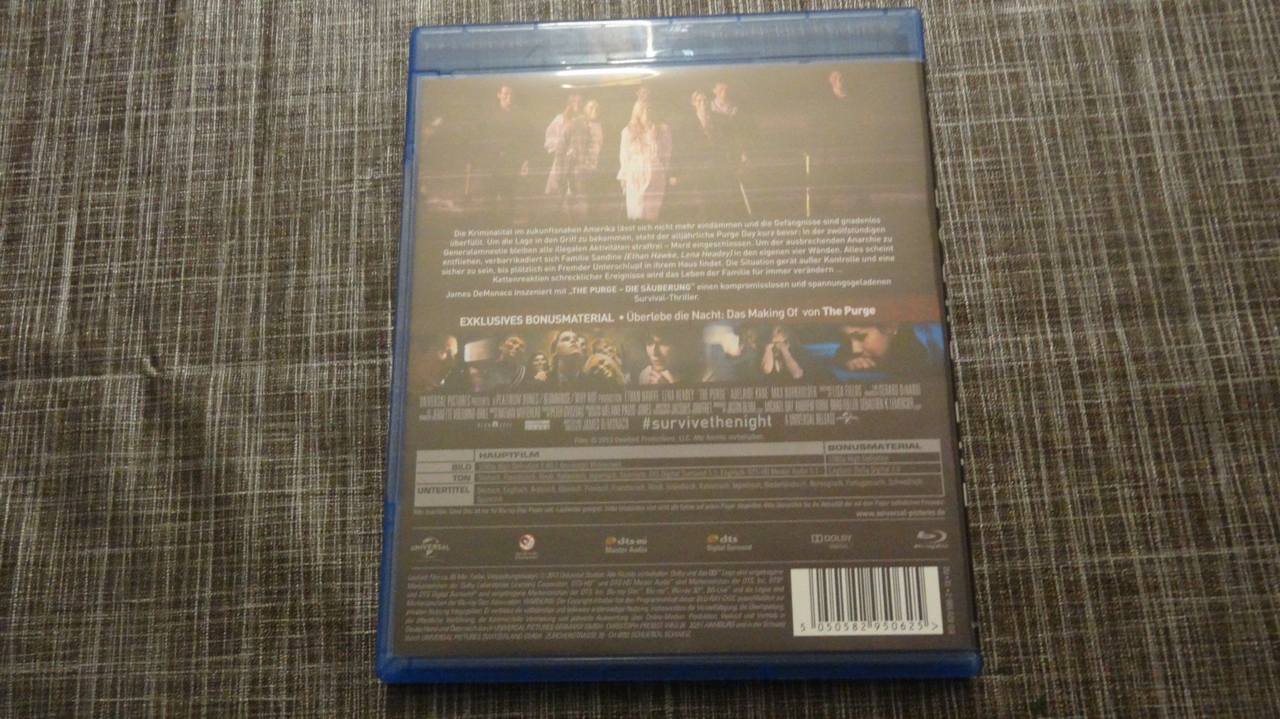 Tutti i DVDs: The Purge - Die Säuberung BLUL-RAY – Usato da Olten venduto da Disc-Verkauf 2