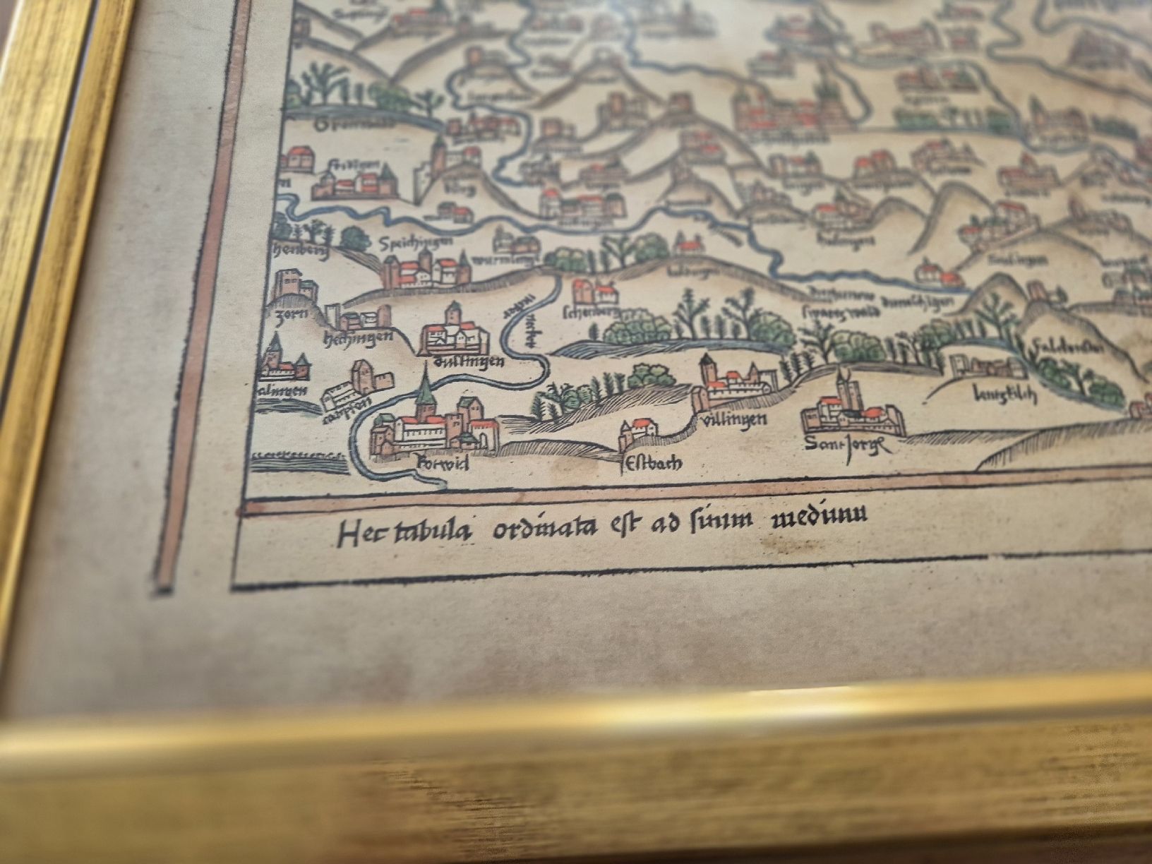 Landkarten & Atlanten: TABVLA NOVA HERMI Schweizer Karte 52×67 – Gebraucht aus Vilters von Fleiflomi 2