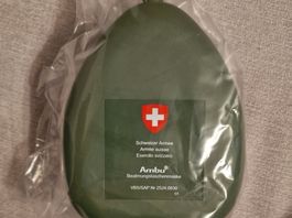 Beatmungsmaske Schweizer Armee Militär
