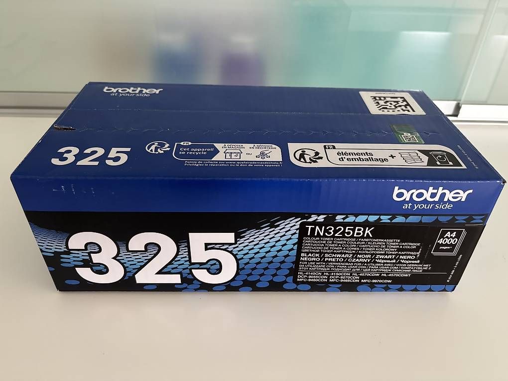 Brother Cartucce per stampanti & toner: Original Brother TN-325BK – Nuovo e nell'imballaggio originale da Jona venduto da Thola66