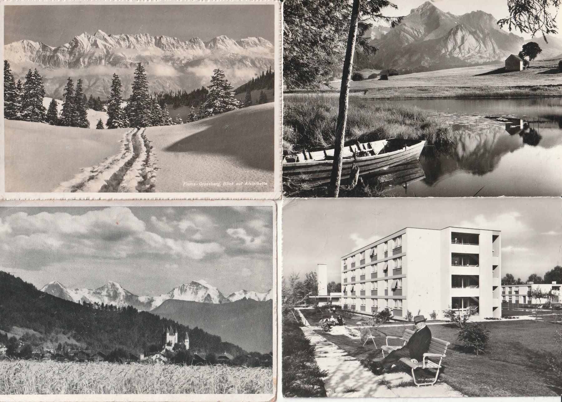 Ansichtskarten: 40 Alte Karten Schweiz – Gebraucht aus Lumbrein von made02 5