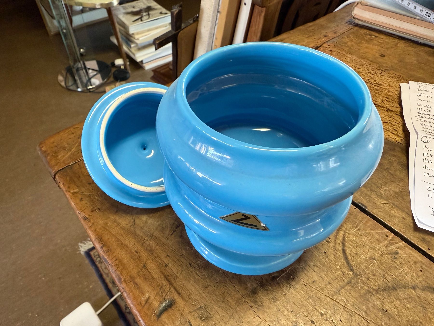 Zuccheriere: Vintage Bonboniere Deckeldose – Usato da Bern venduto da Jwpm66 1