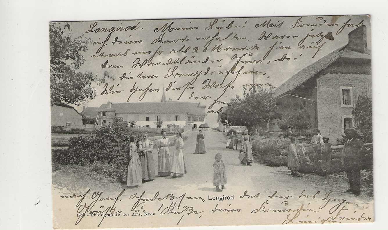 Ansichtskarten: Longirod, 1902 – Gebraucht aus Spiez von Niesen20