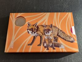 Münzsatz - Fuchs 2021 (Stempelglanz)
