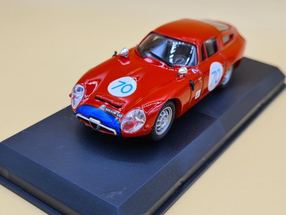 1/43 BEST-MODEL - ALFA ROMEO - TZ1 N 105 2nd RALLY TOUR DE