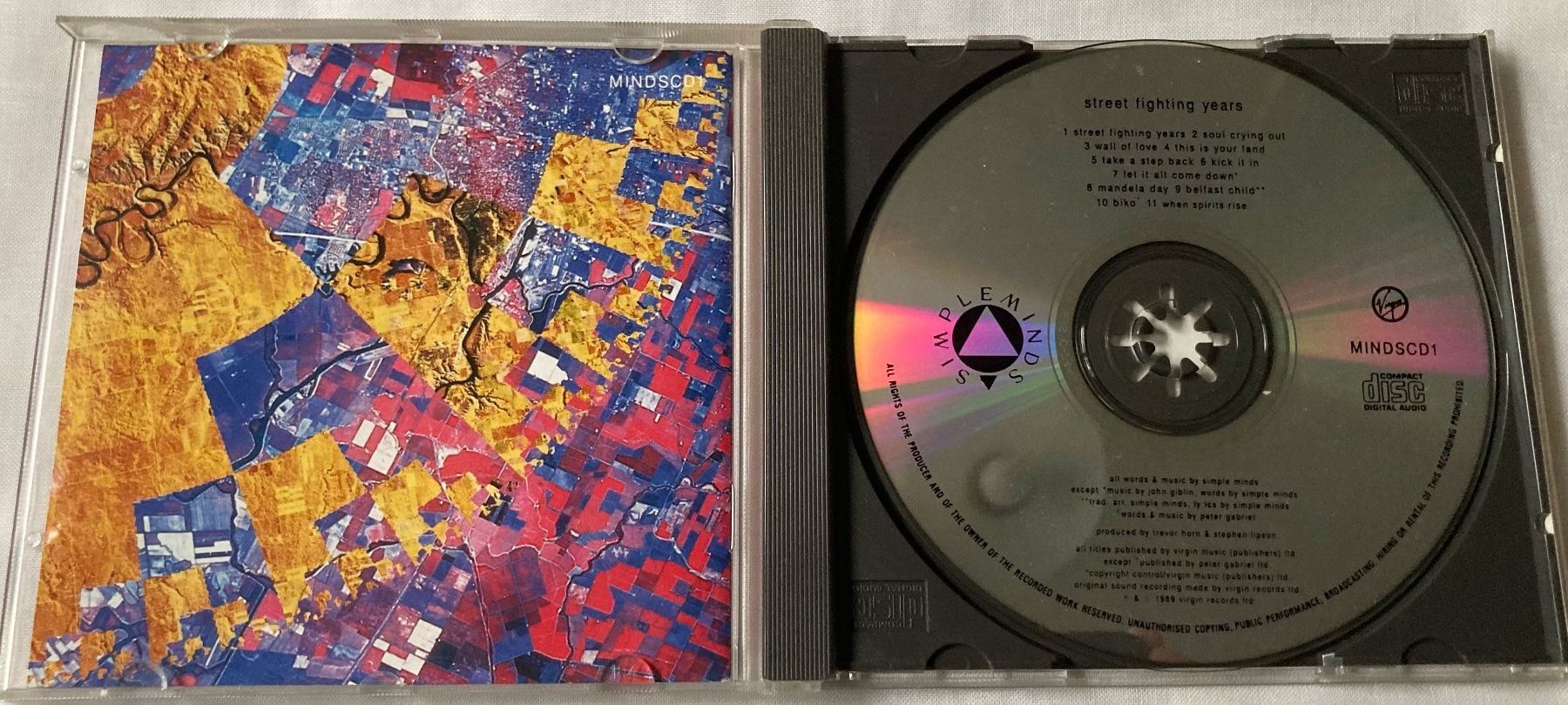 CDs: Musik-CD Simple Minds "Street Fighting Years" – Gebraucht aus Zürich von Gustavo_Bianco 2