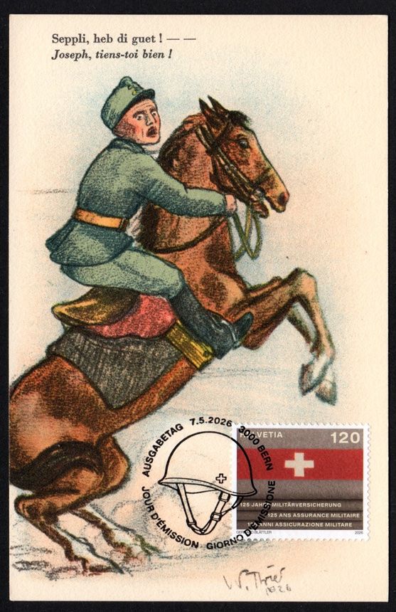 Tutti i francobolli: Maximumkarte Militärversicherung – Nuovo (secondo la descrizione) da Dottikon venduto da haeusibuh5