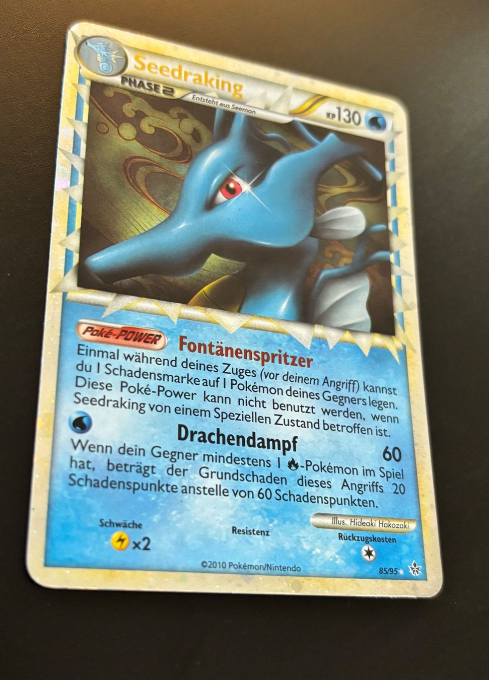 Pokémon Carte collezionabili: Seedraking Prime deutsch – Usato da Zürich venduto da Dororo 1