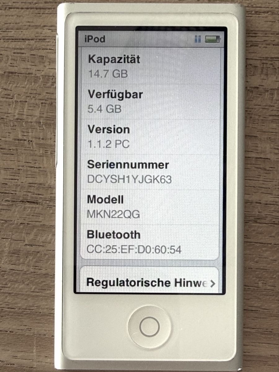 Apple Lettore multimediale portatile: iPod Nano 7. Generation, Zustand gut – Usato da Zufikon venduto da Watchmaker7 2