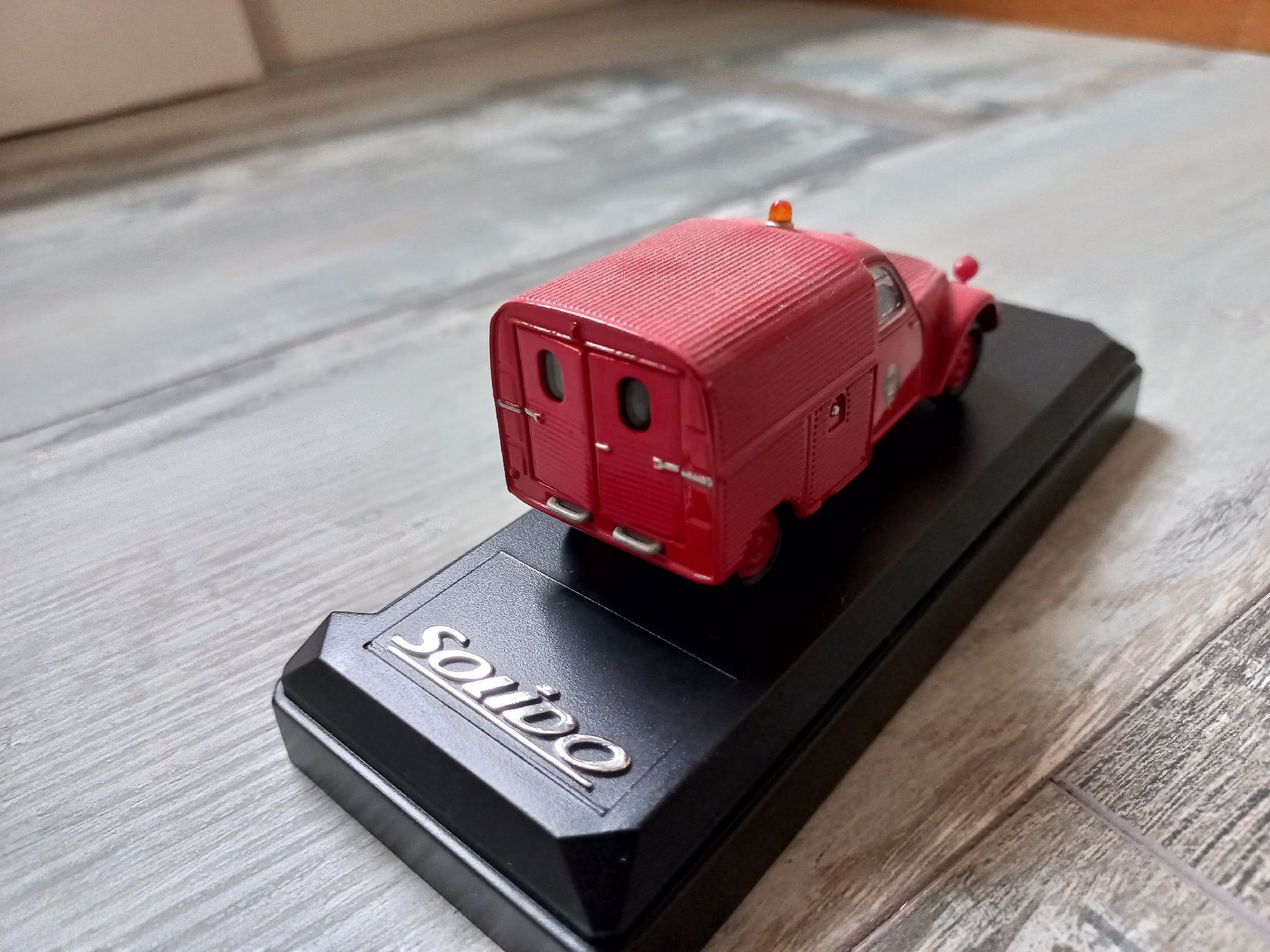 Solido Modellini d'auto: Citroën 2CV camionnette pompier 1/43 Solido – Usato da Attalens venduto da remy_s00 3