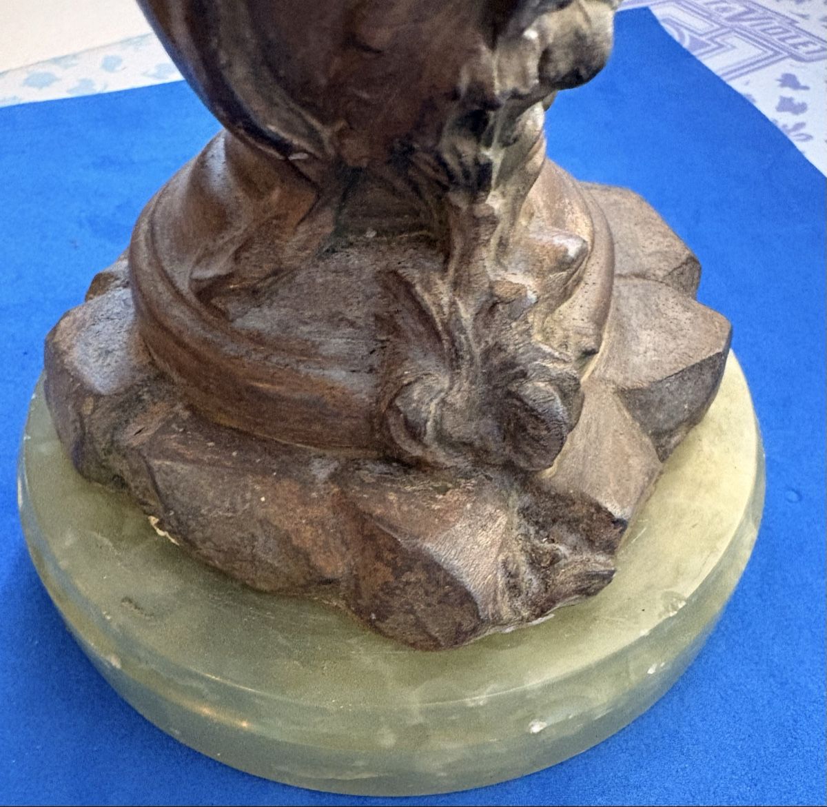 Vasi & Recipienti: Vase ancien marbre vert, unique! – Usato da Carouge GE venduto da irma016 2