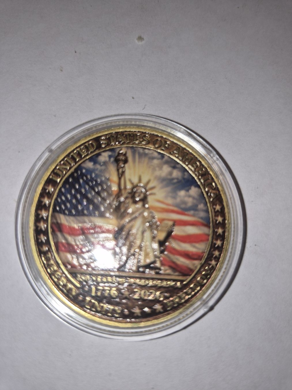 Tutti le monete: Pièce commémorative 250 ans USA – Nuovo (secondo la descrizione) da Senèdes venduto da hen_fw8b 1