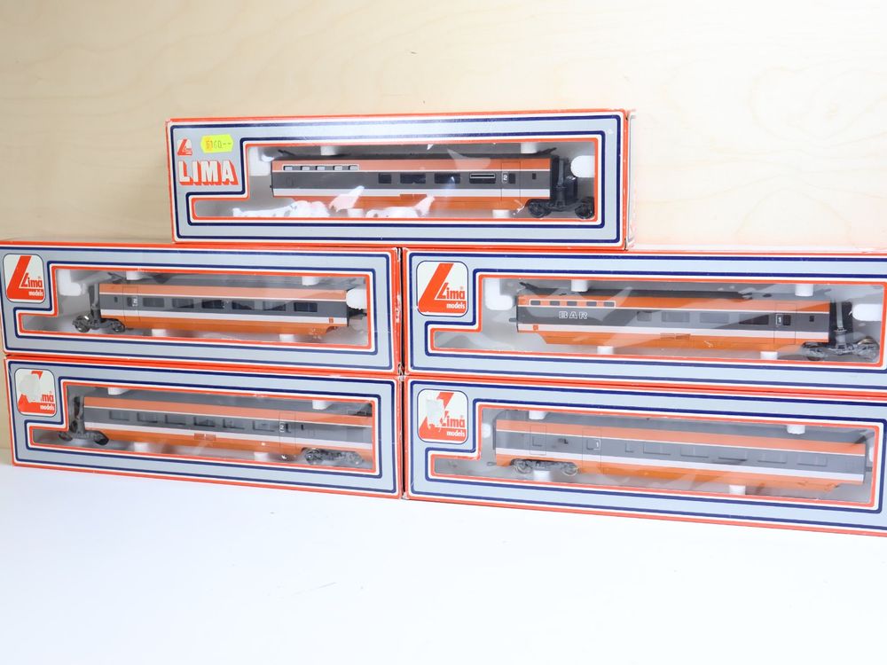 LIMA SNCF TGV Mittelwagen / Barwagen Set - H0 AC - 5-Teilig | Kaufen ...
