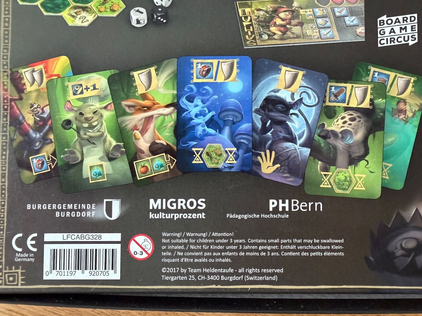 Spiele: Heldentaufe Brettspiel – Neu (gemäss Beschreibung) aus Schaffhausen von Bootes 2