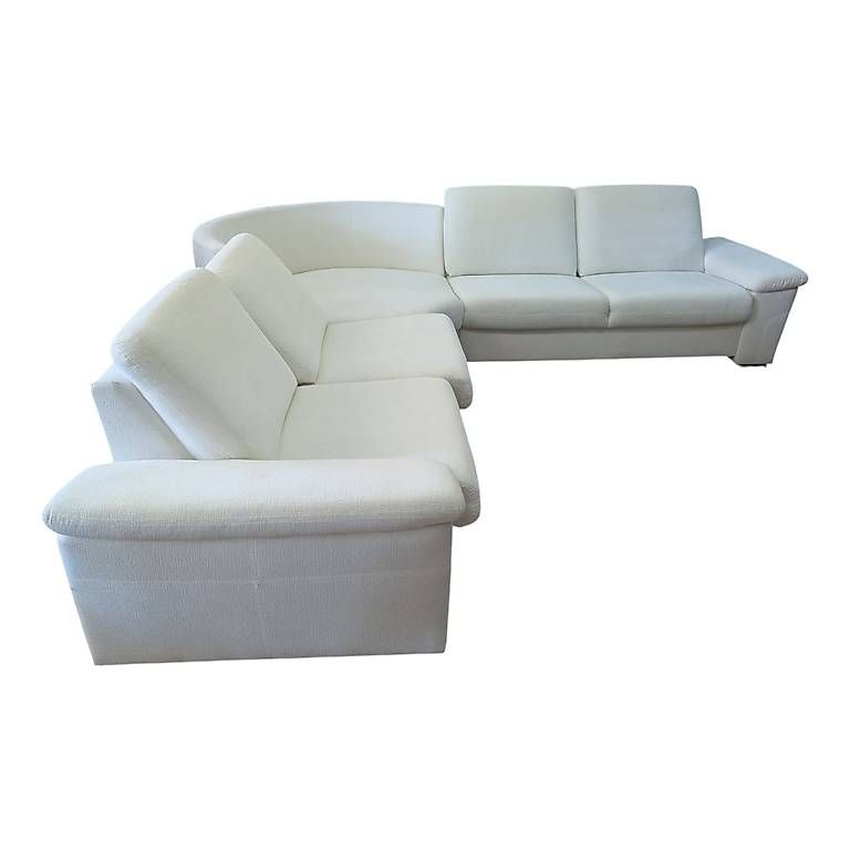 Divani: Weisses Ecksofa (Gratis Lieferung*) – Usato da Rorbas venduto da Secondliving_ 3